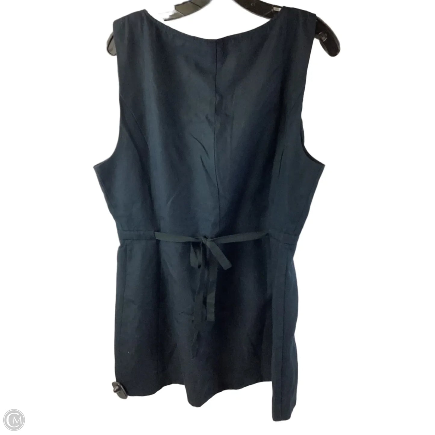 Top Sleeveless By Anthropologie In Black, Size: 14