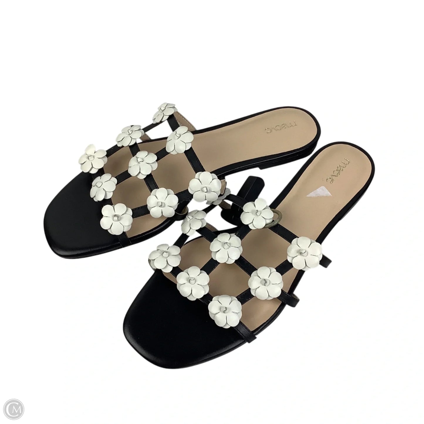 Sandals Flats By Maeve In Black, Size: 8
