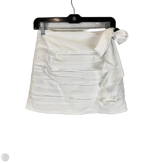 Skirt Mini & Short By Abercrombie And Fitch In White, Size: S