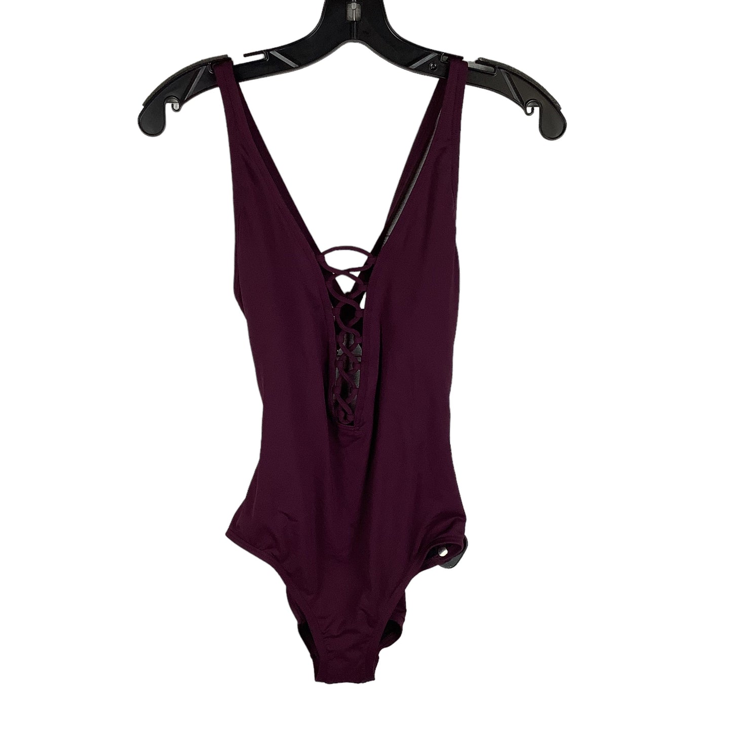 Purple Swimsuit Michael By Michael Kors, Size 8