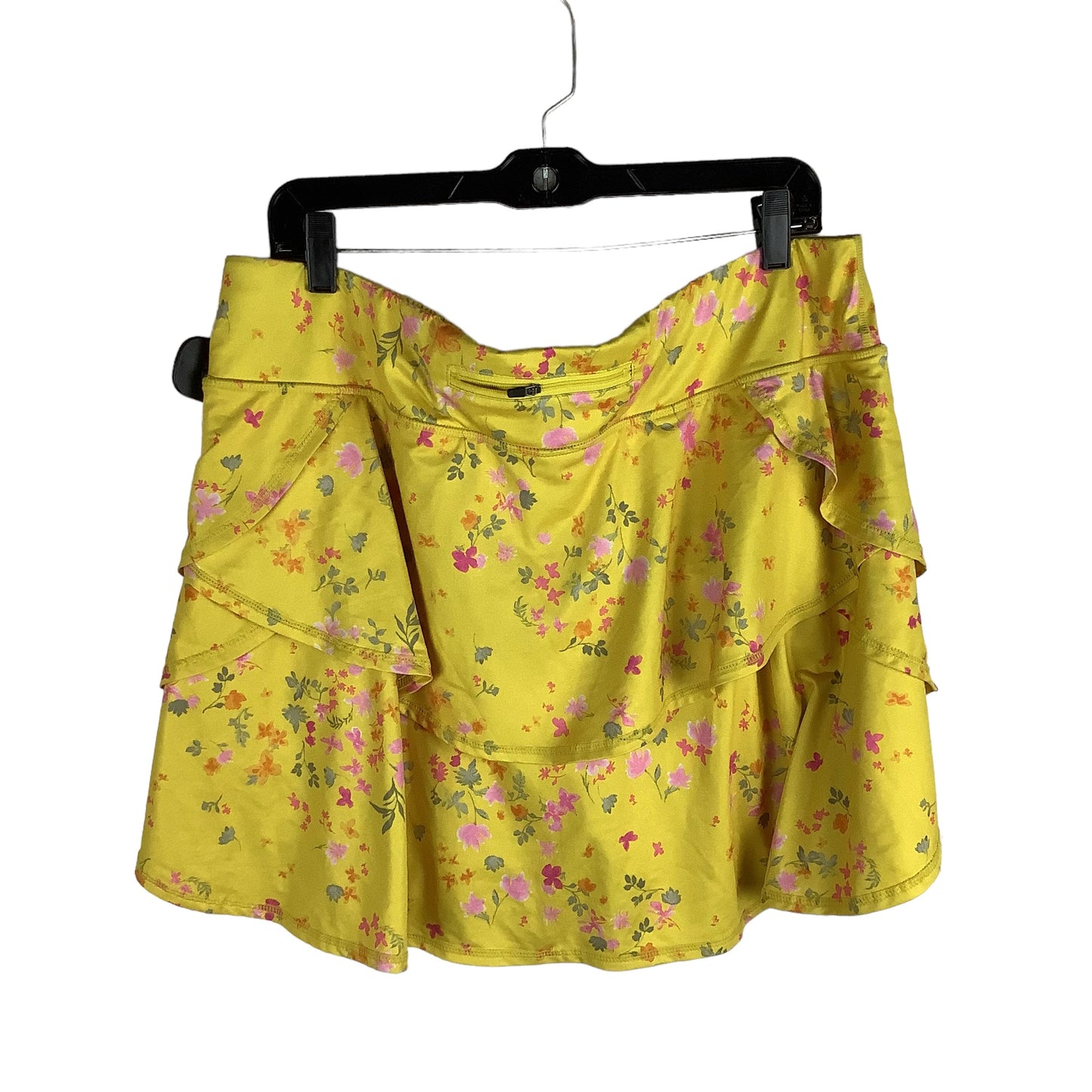 Yellow Athletic Skirt Ideology, Size 1x