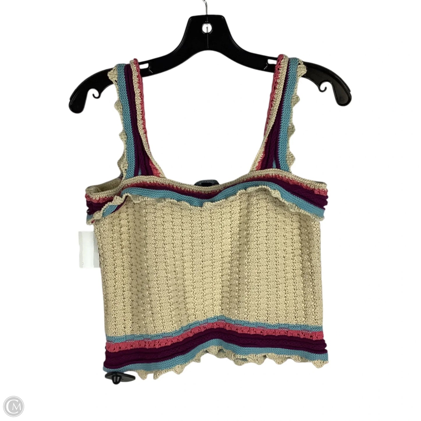 Top Sleeveless By Marc New York In Tan, Size: L