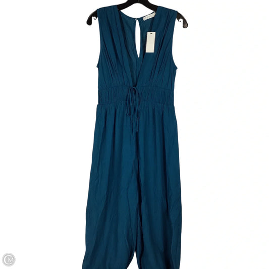 Jumpsuit By Lush In Teal, Size: M