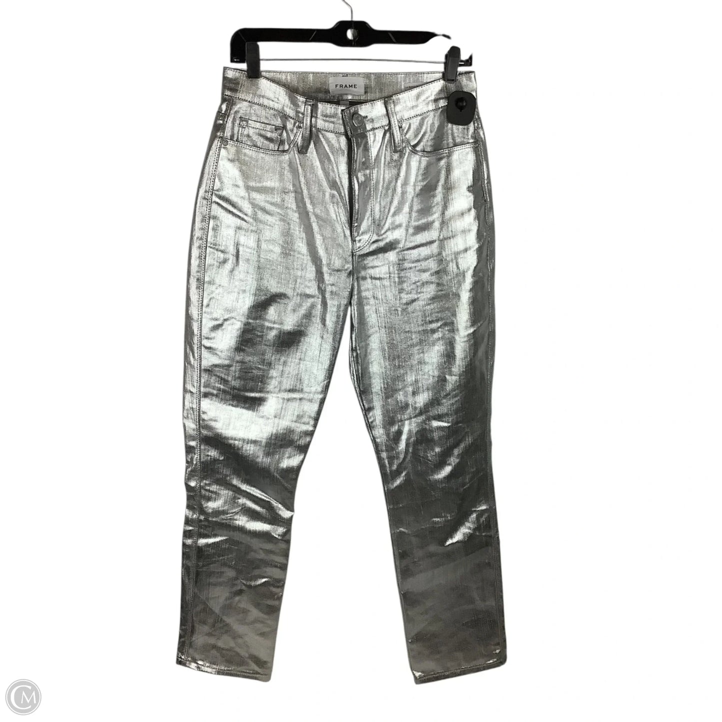 Pants Other By Frame In Silver, Size: 6 (28)