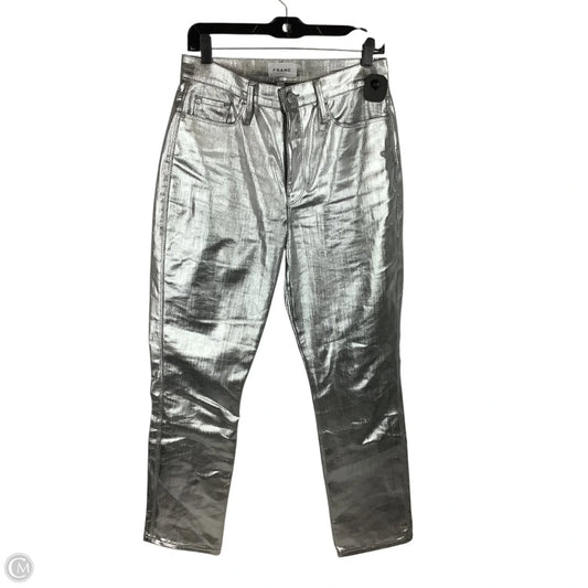 Pants Other By Frame In Silver, Size: 6 (28)