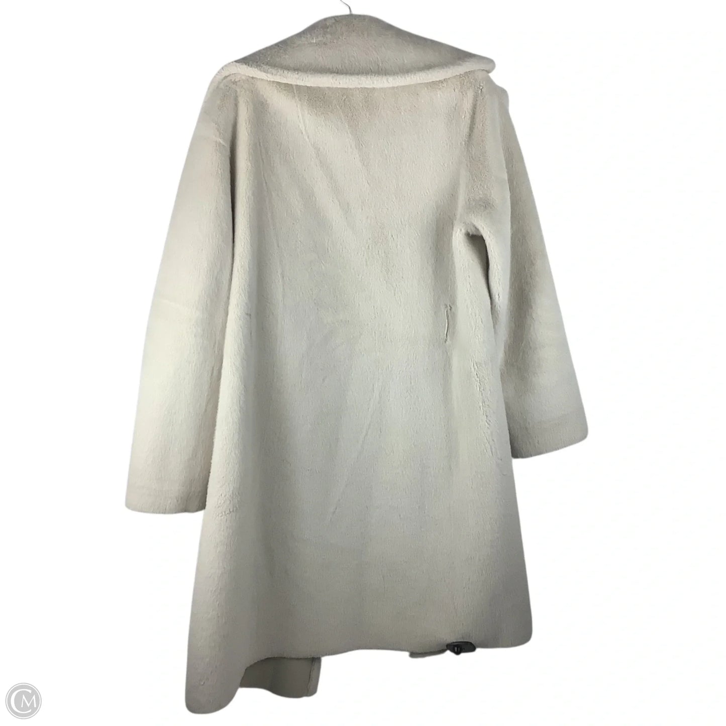 Reversible Jacket Faux Fur & Sherpa By Lamarque In Cream, Size: S