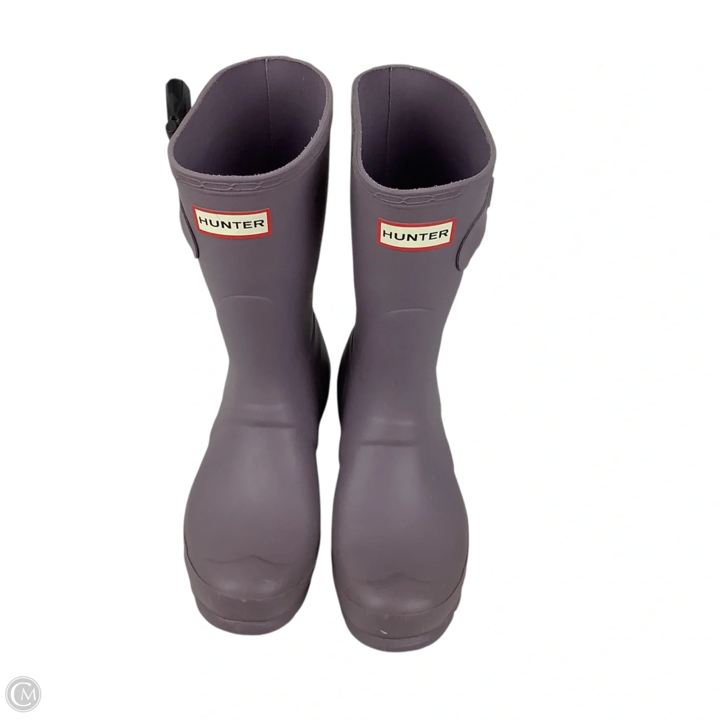 Boots Rain By Hunter In Purple, Size: 7