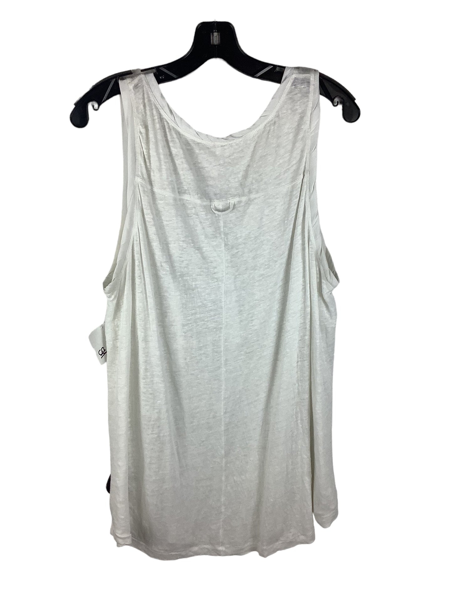 White Top Sleeveless Free People, Size L