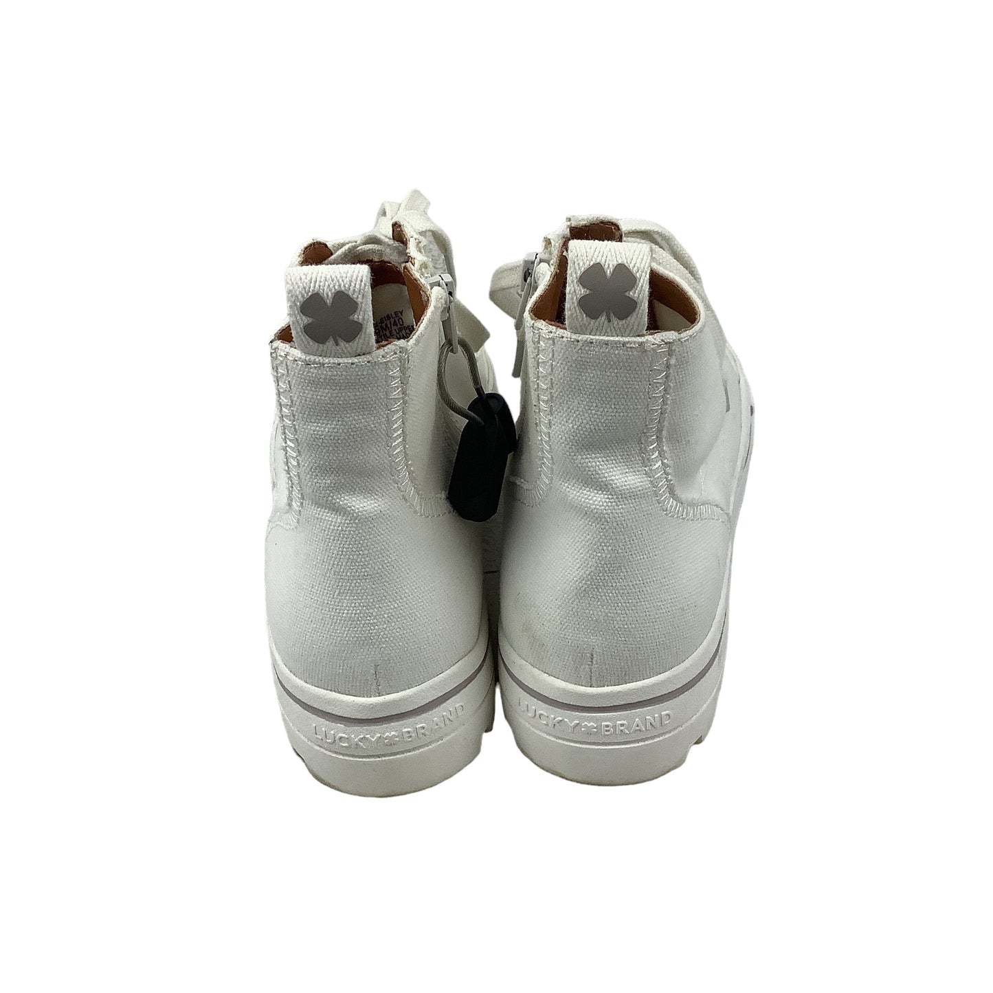 Shoes Sneakers By Lucky Brand In White, Size: 9