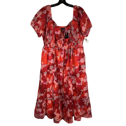 Dress Casual Maxi By Torrid In Red, Size: 2x