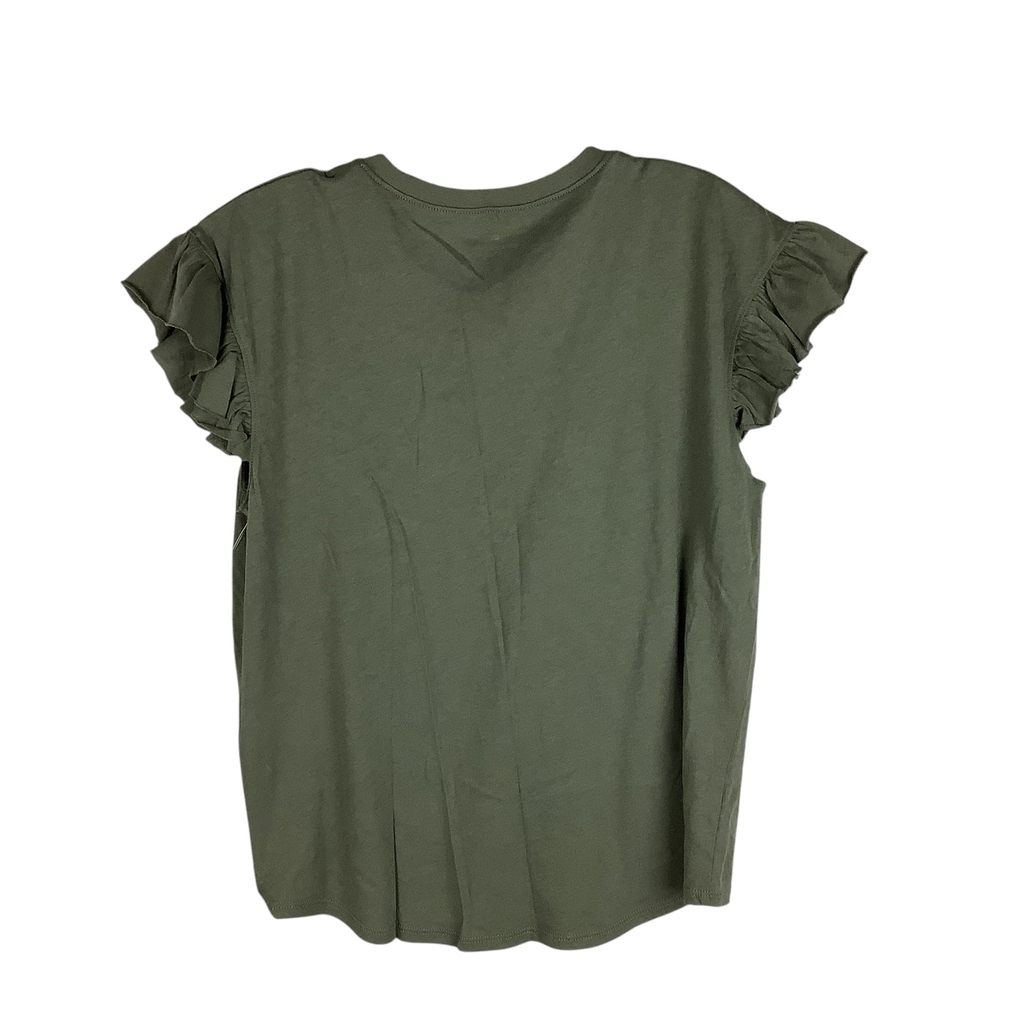 Top Short Sleeve Designer By Kate Spade In Green, Size: S