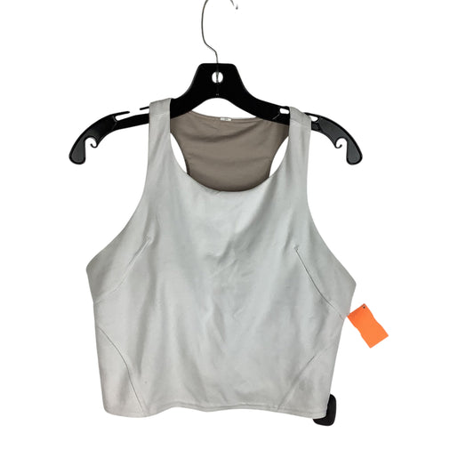 Athletic Tank Top By Lululemon In White, Size: 12