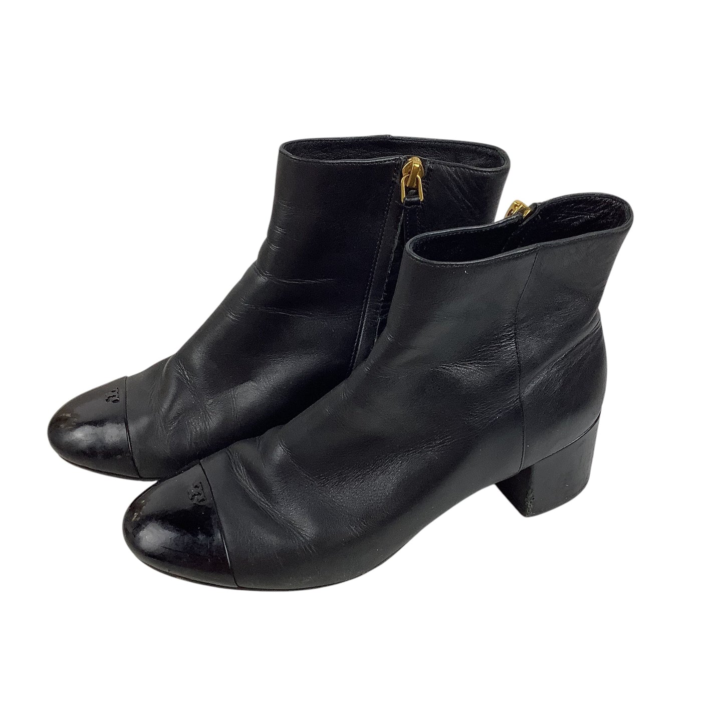 Boots Designer By Tory Burch In Black, Size: 8.5