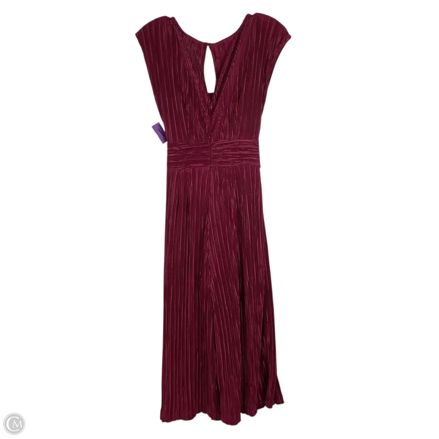Jumpsuit By Maeve In Maroon, Size: 4 petite