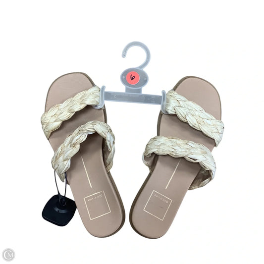 Sandals Flats By Dolce Vita In Beige, Size: 6