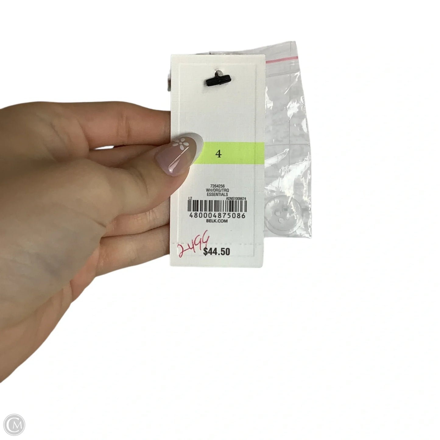 Shorts By Crown And Ivy In Orange & Yellow, Size: 4