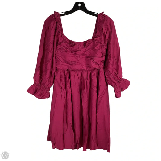 Dress Party Midi By Entro In Pink, Size: M