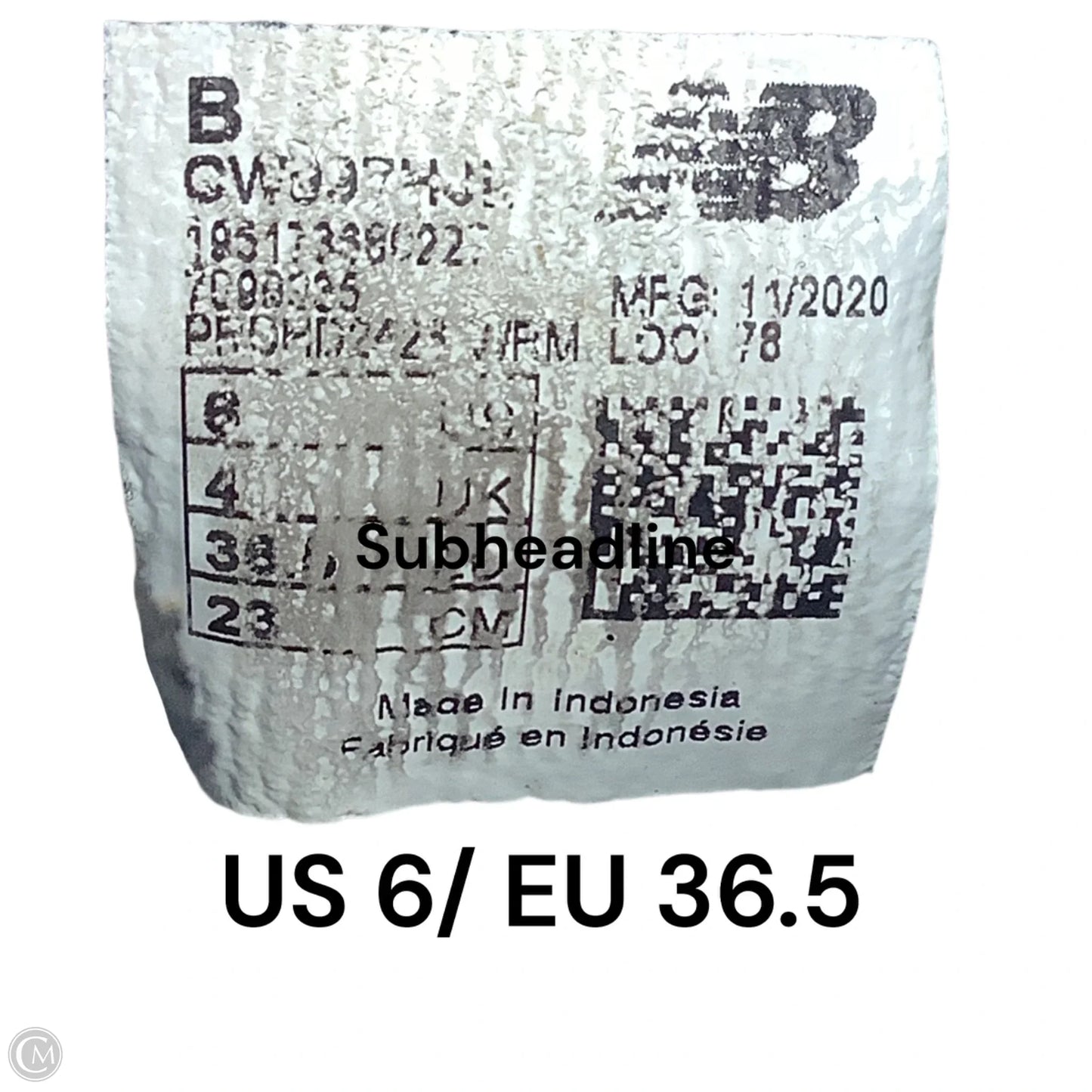 Shoes Sneakers By New Balance In White, Size: 6