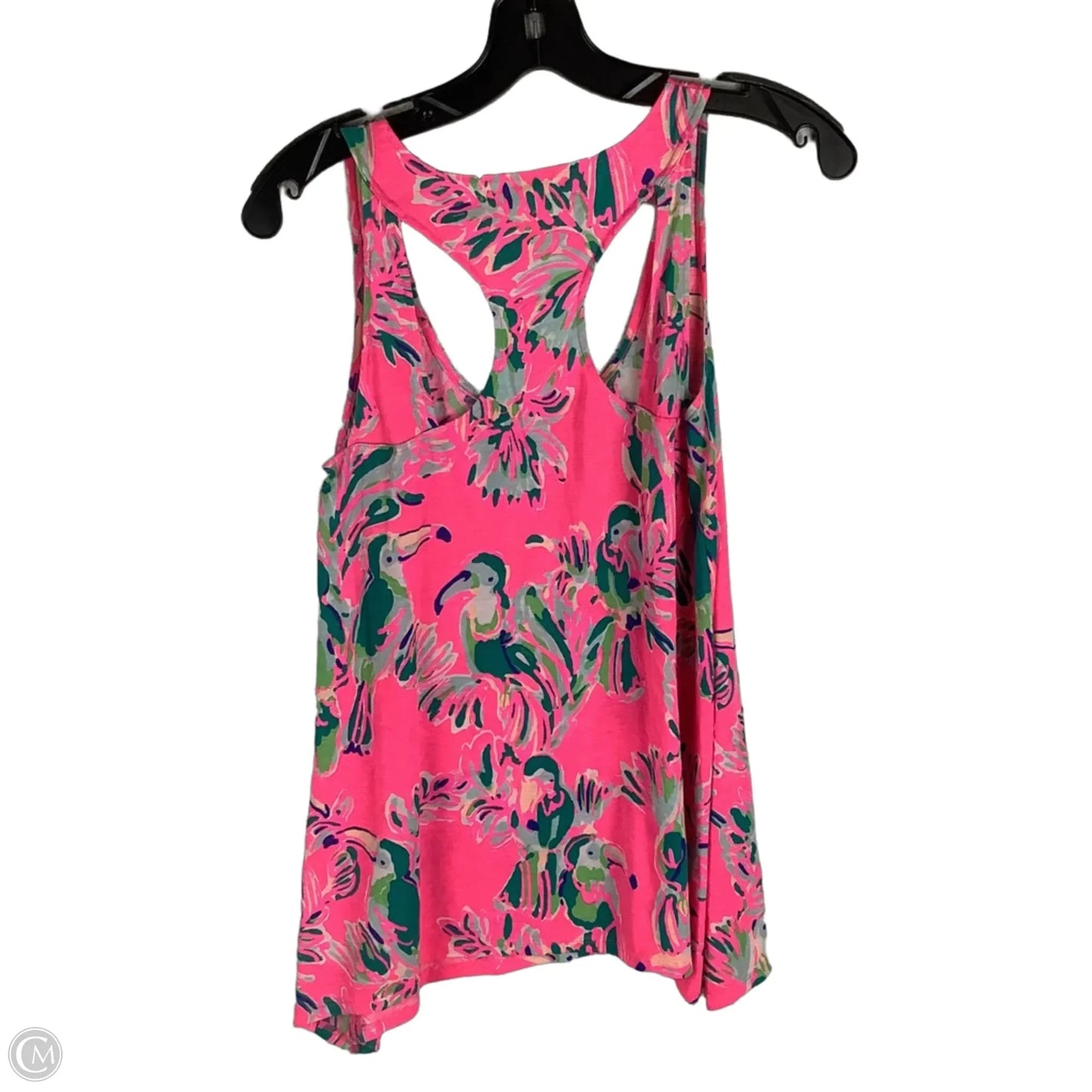 Top Sleeveless Designer By Lilly Pulitzer In Pink, Size: Xl