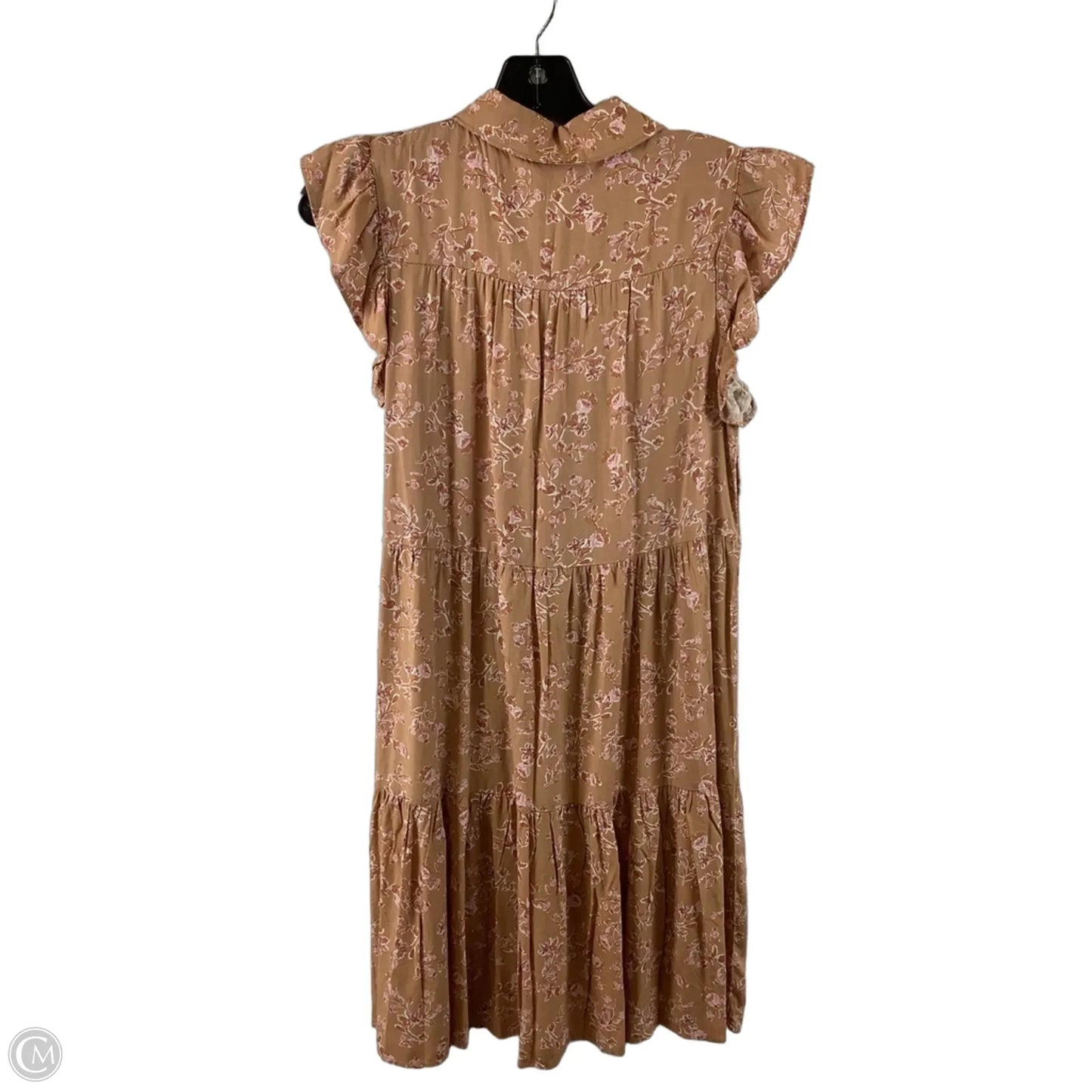 Dress Casual Midi By Lucky Brand In Floral Print, Size: S