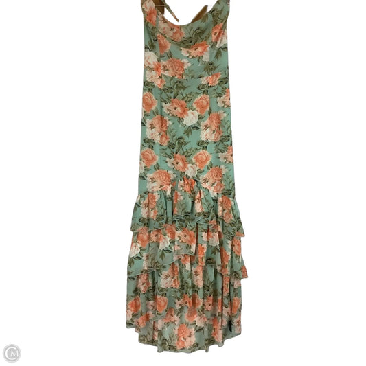 Dress Casual Maxi By Boohoo Boutique In Floral Print, Size: 10