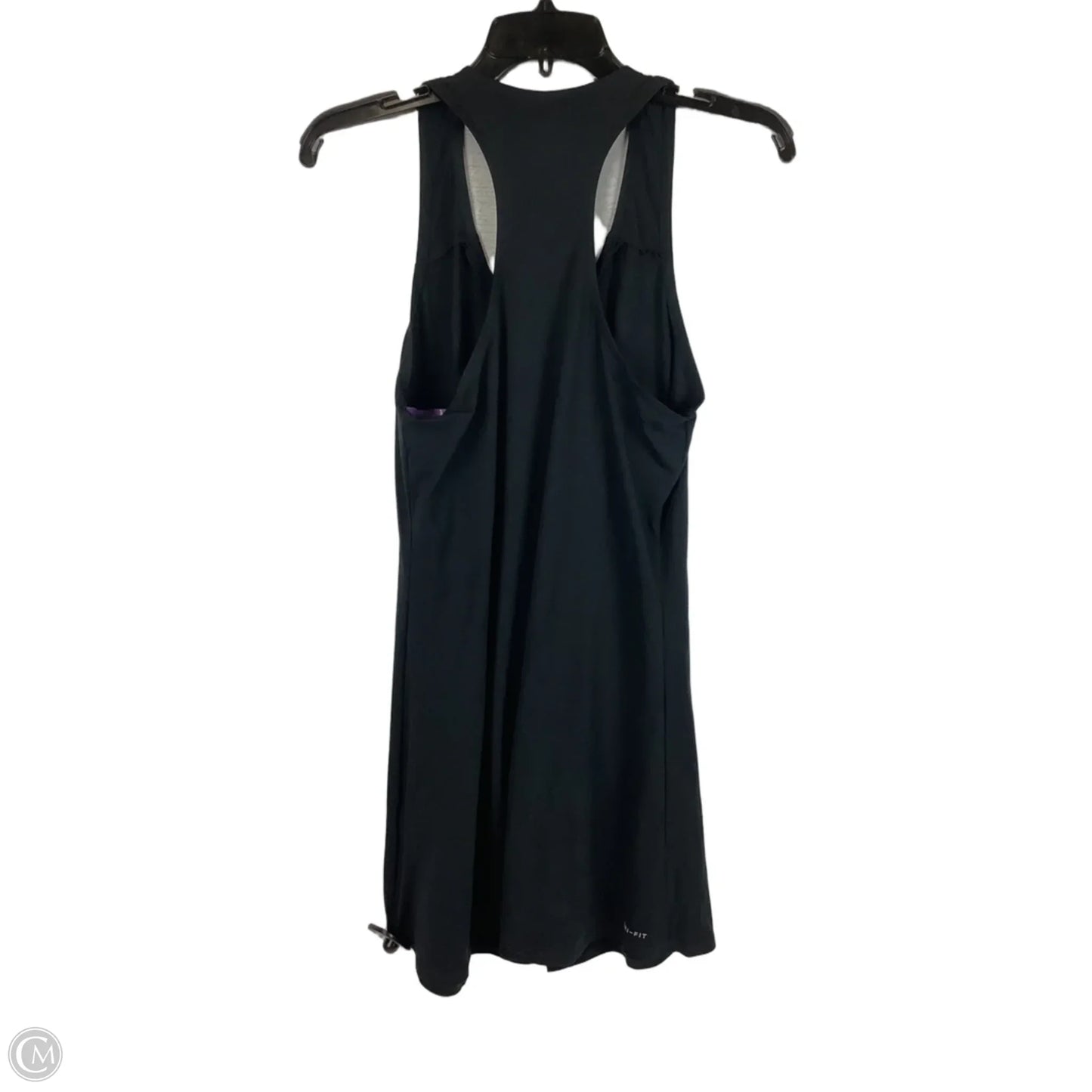 Athletic Tank Dress By Nike In Black, Size: L
