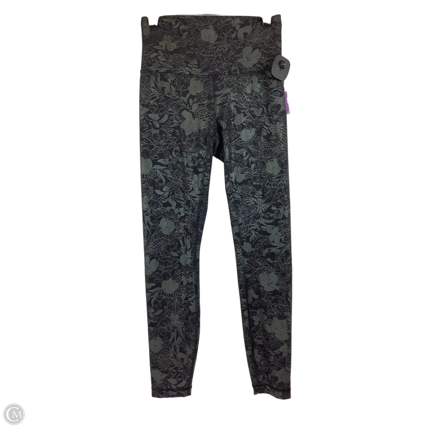 Athletic Leggings By Lululemon In Green, Size: 4