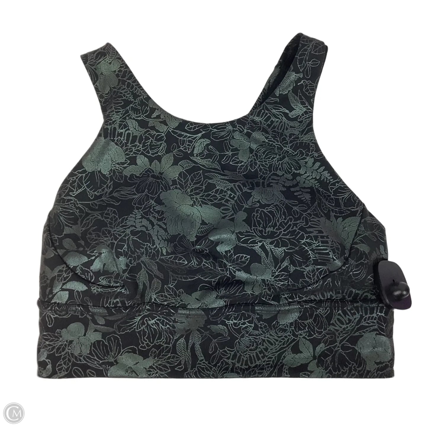 Athletic Bra By Lululemon In Green, Size: 8
