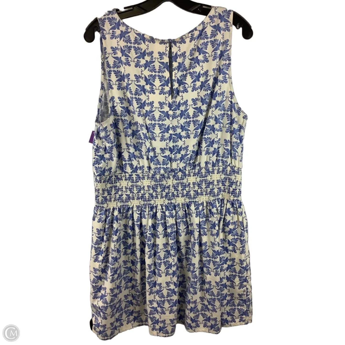 Dress Casual Midi By Universal Thread In Blue, Size: Xl