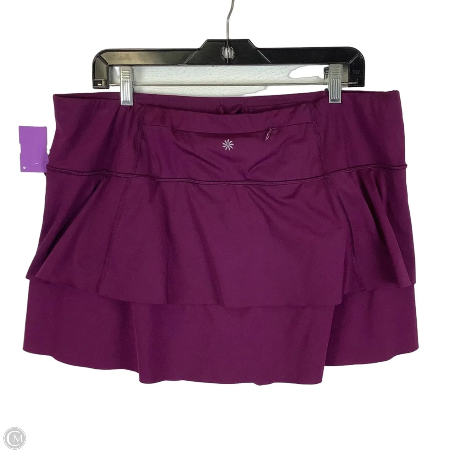 Athletic Skirt By Athleta In Purple, Size: Xl