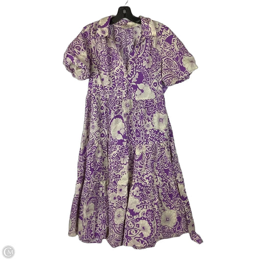 Dress Party Midi By Umgee In Purple, Size: S