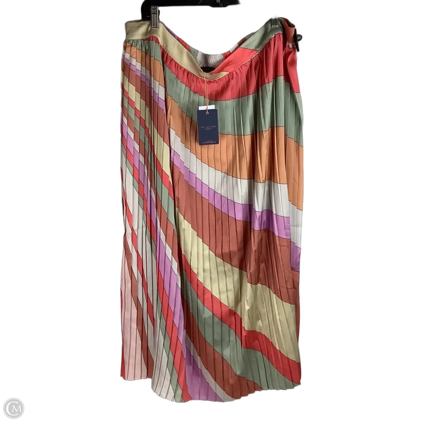 Skirt Maxi By Skies Are Blue In Striped Pattern, Size: 2x