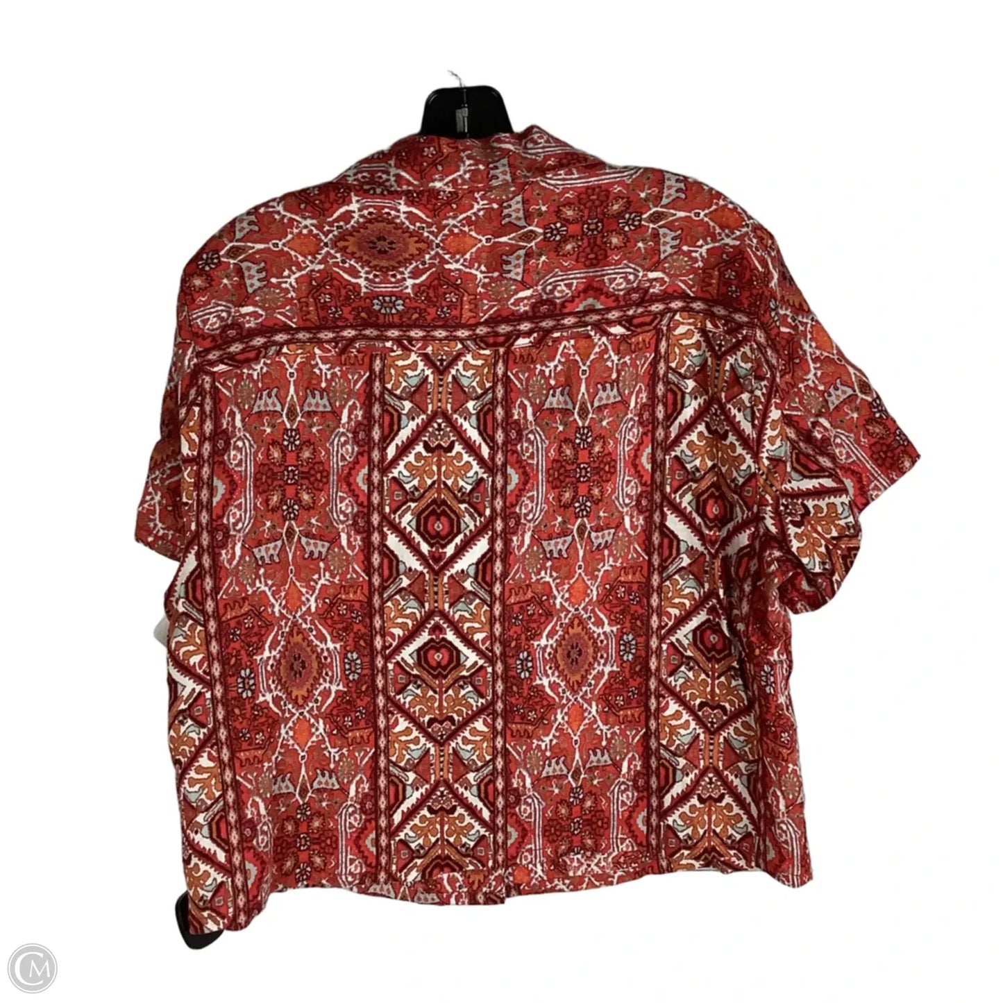 Top Short Sleeve By Rachel Zoe In Red, Size: L