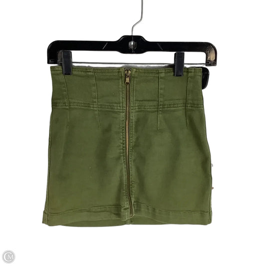 Skirt Mini & Short By We The Free In Green, Size: 24
