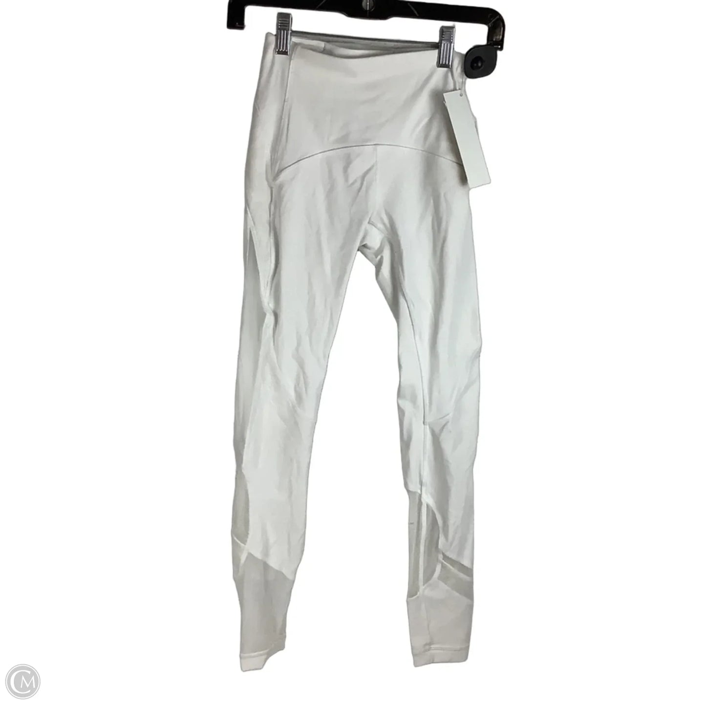 Athletic Leggings By Lululemon In White, Size: 4