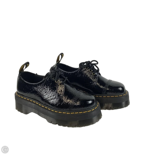 Shoes Heels Platform By Dr Martens In Black, Size: 6
