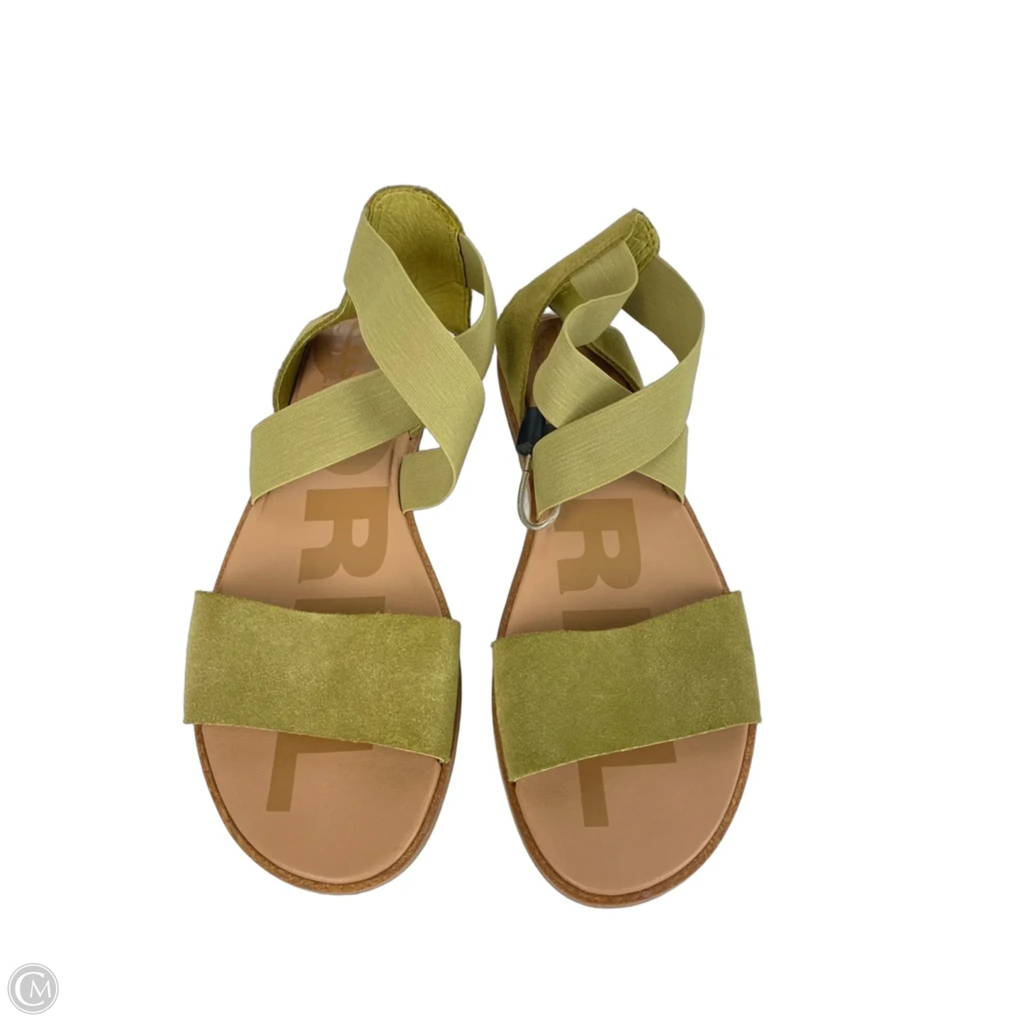 Sandals Flats By Sorel In Green, Size: 9