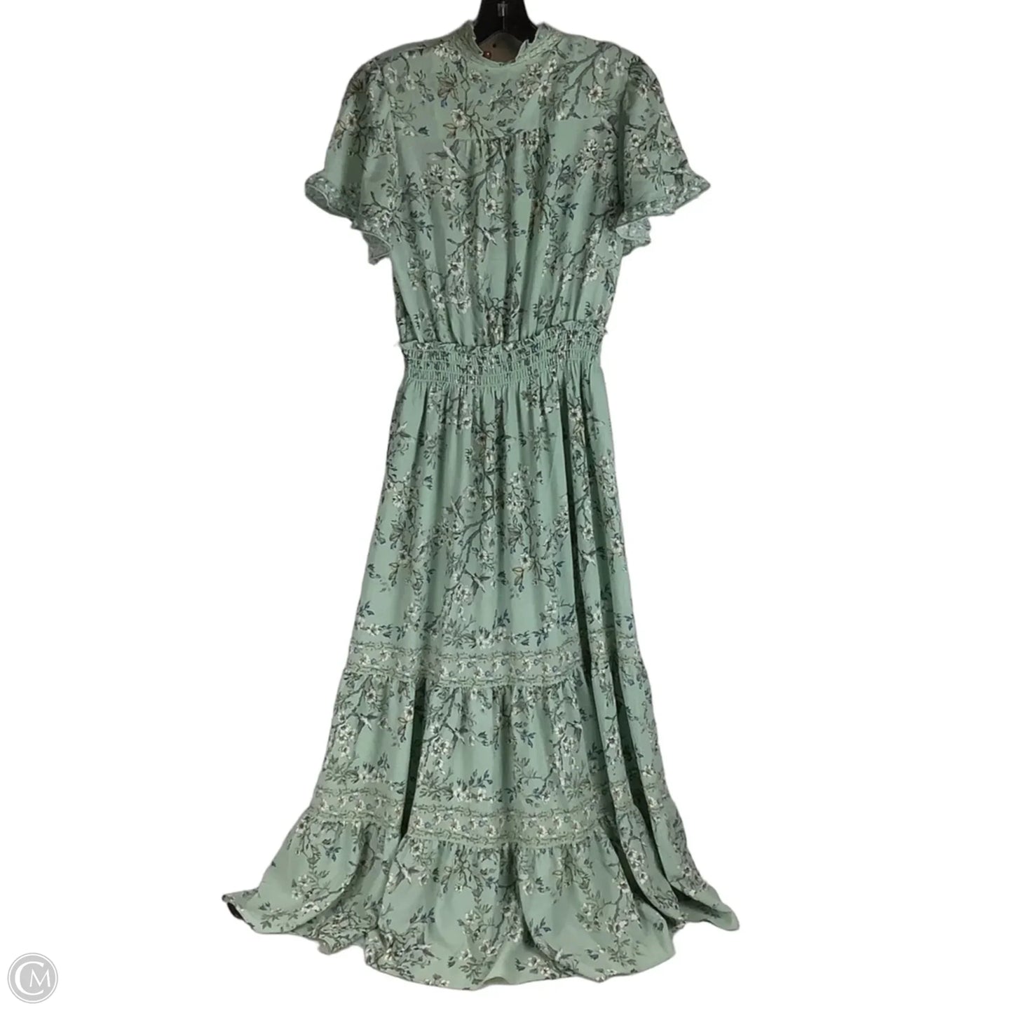 Dress Party Long By Max Studio In Green, Size: M