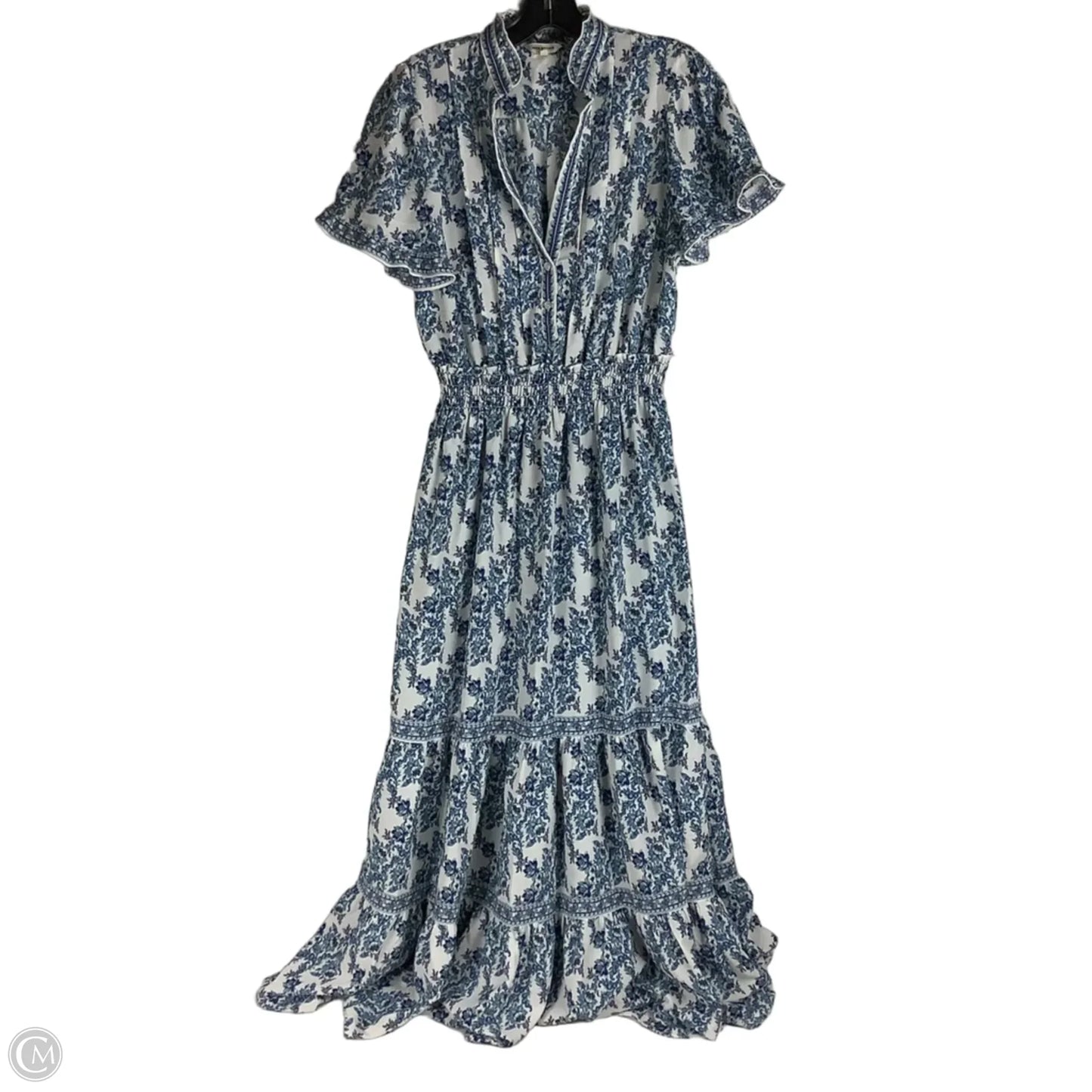 Dress Party Long By Max Studio In Blue, Size: M