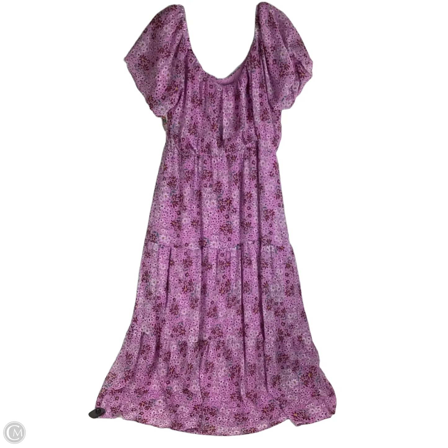 Dress Casual Maxi By Draper James In Purple, Size: Xl