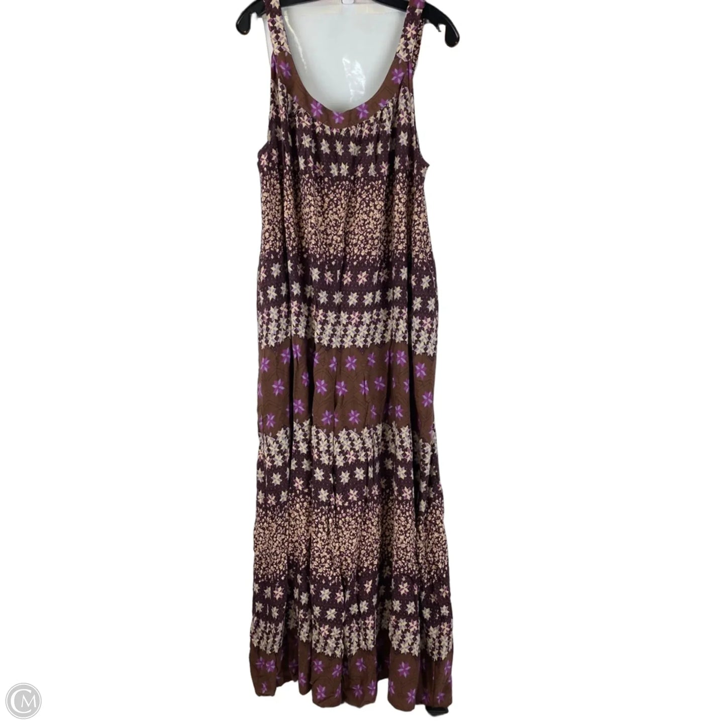 Jumpsuit By Easel In Brown & Purple, Size: L