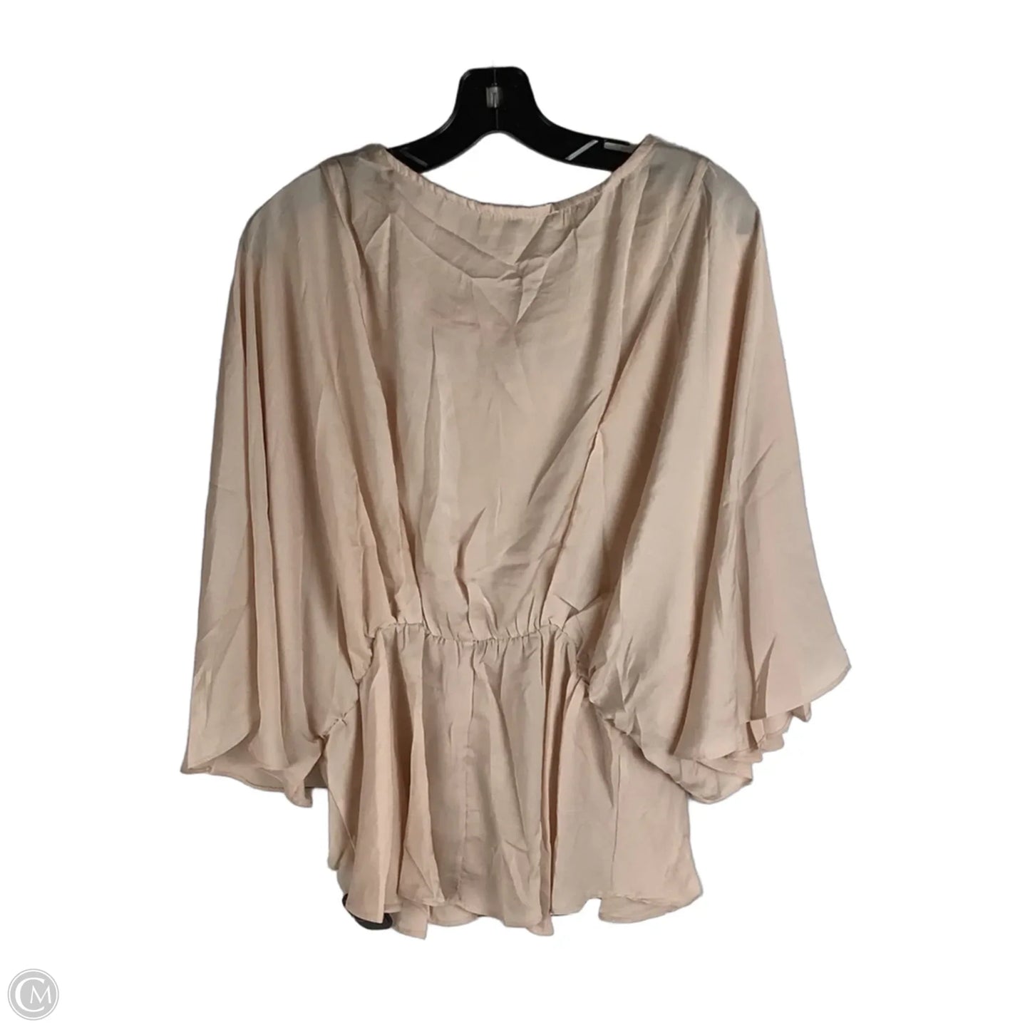 Top Short Sleeve By Umgee In Pink, Size: Xl