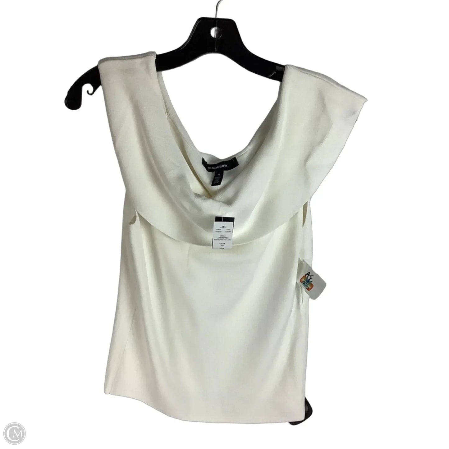 Top Sleeveless By White House Black Market In White, Size: M
