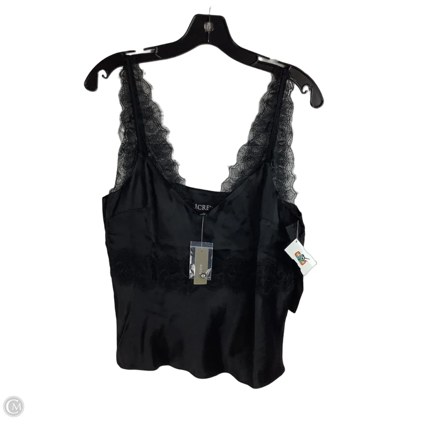 Top Sleeveless By J. Crew In Black, Size: 10