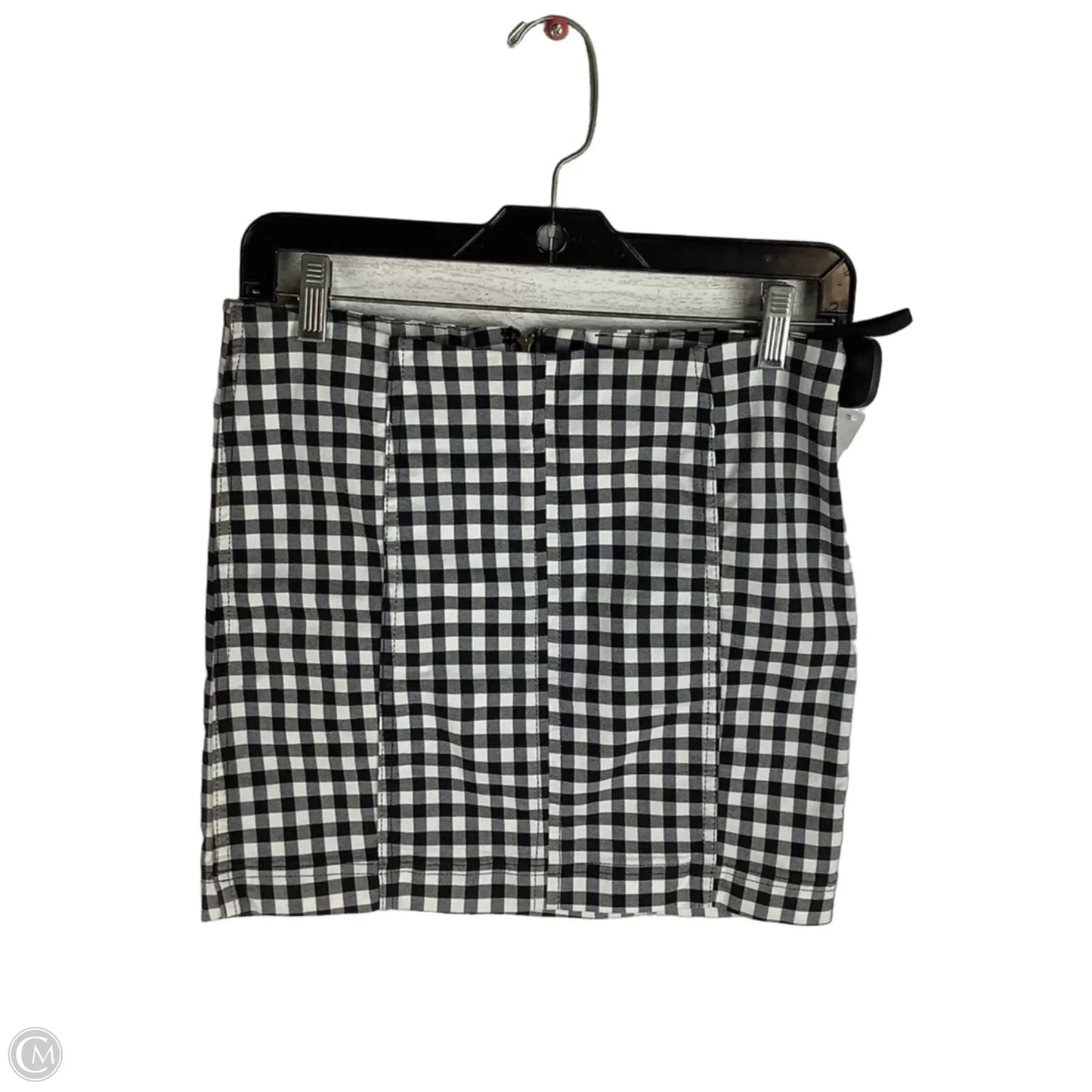 Skirt Mini & Short By Free People In Checkered Pattern, Size: 4