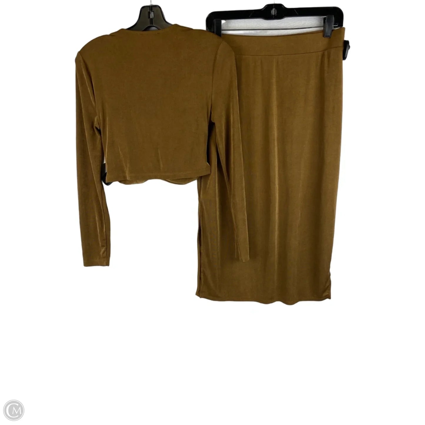 Skirt Set 2pc By House Of Harlow In Gold, Size: M