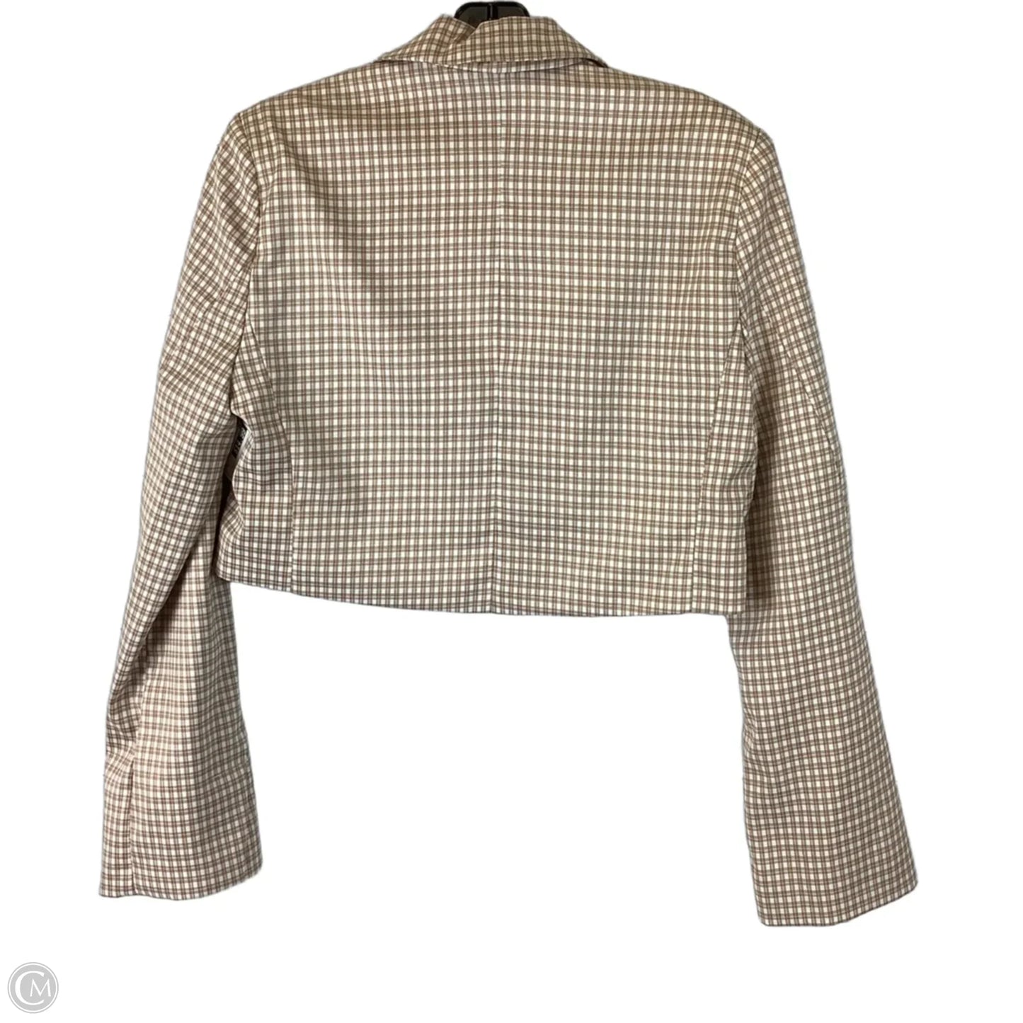 Blazer By Vestique In Brown & White, Size: S