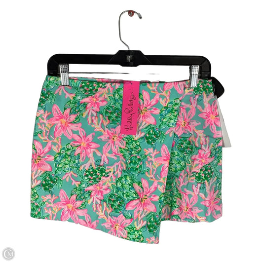 Skort Designer By Lilly Pulitzer In Green, Size: 2