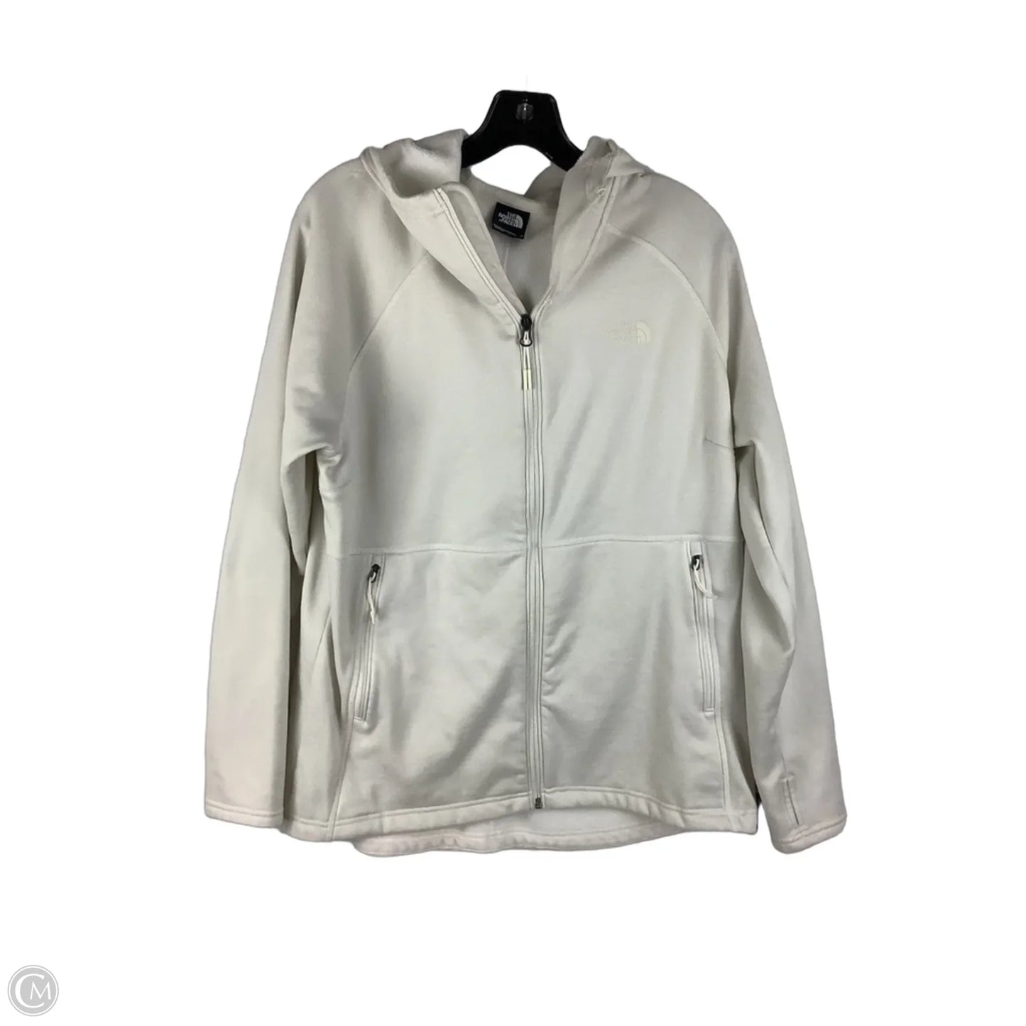 Sweatshirt Hoodie By The North Face In Cream, Size: Xl