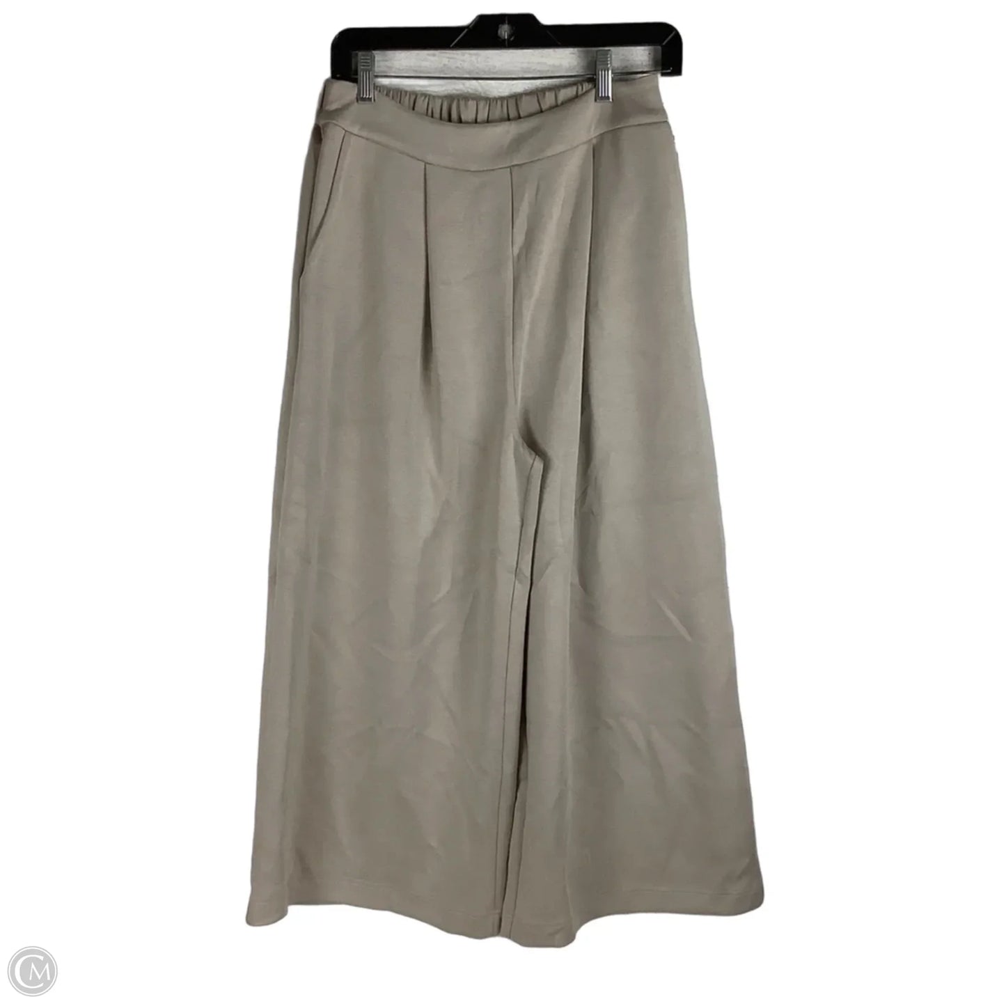 Pants Wide Leg By Cmc In Taupe, Size: M